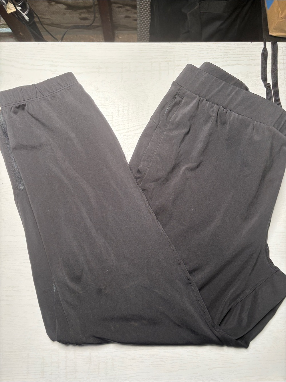 Mondetta Black Men's Performance Boxer Briefs with Drawstring